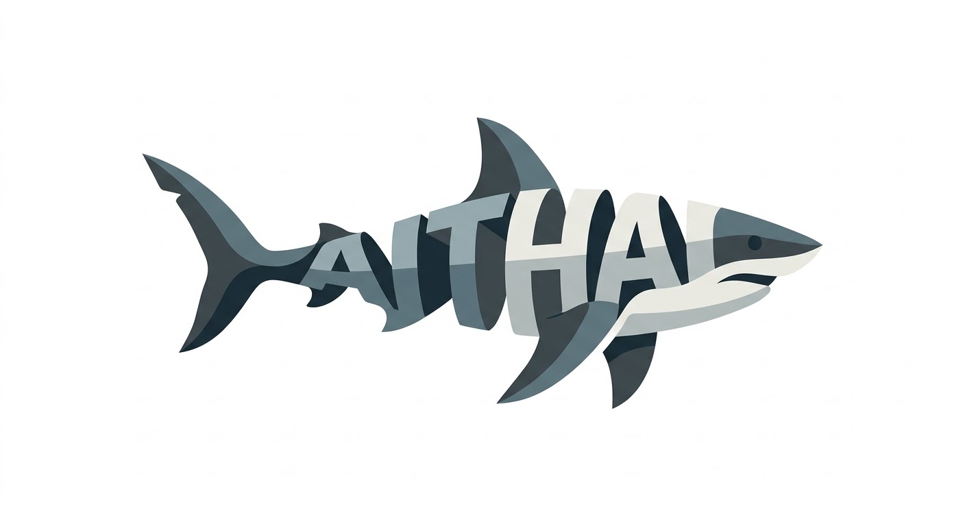 logo Shark Letter