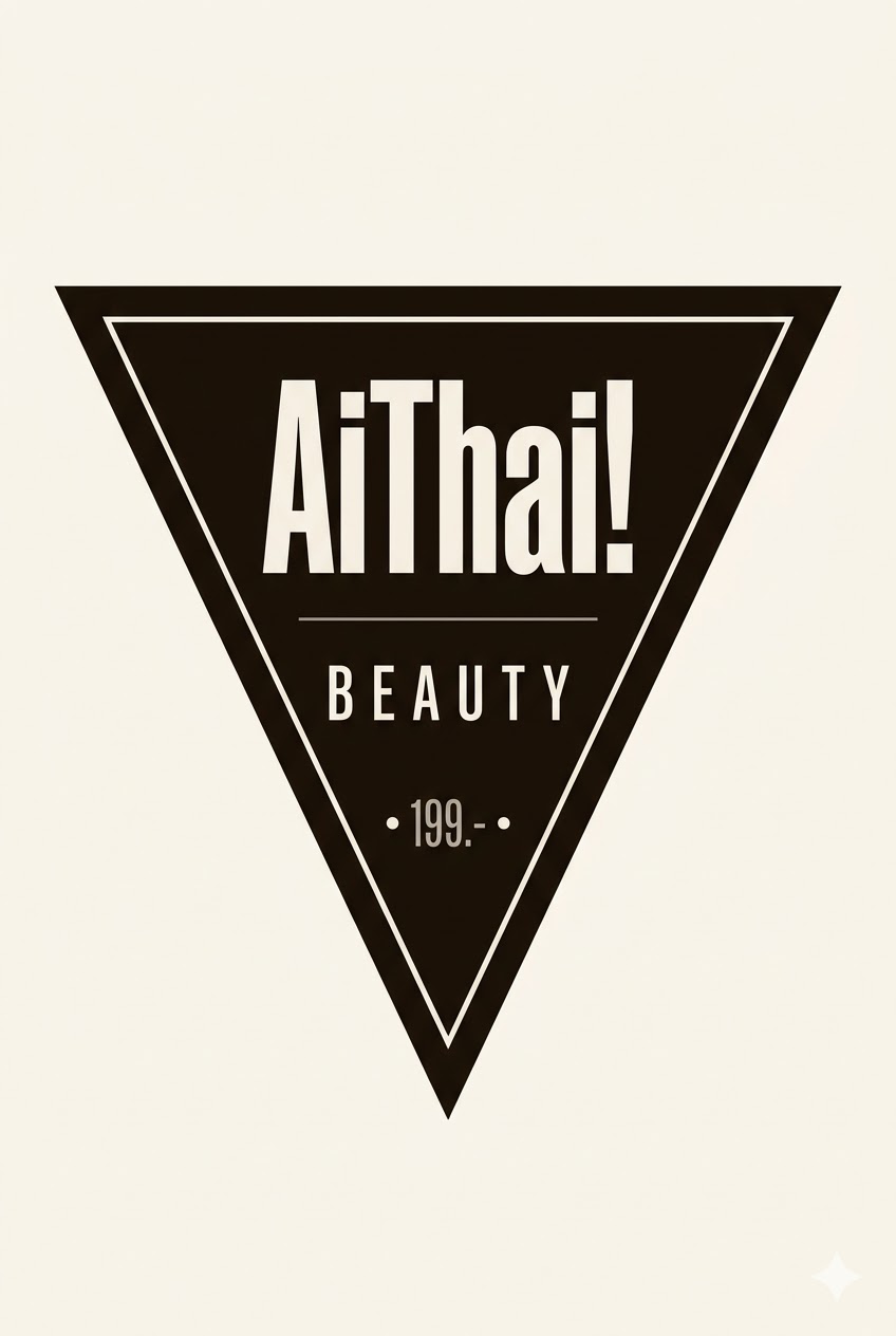 Logo ทรงสามเหลี่ยม เรียบ เท่