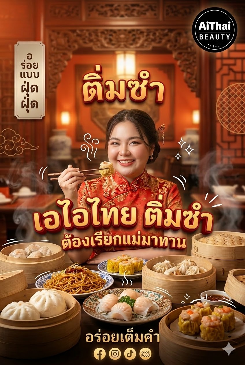 ติ่มซำ อร่อยจนต้องเรียกแม่มาทาน