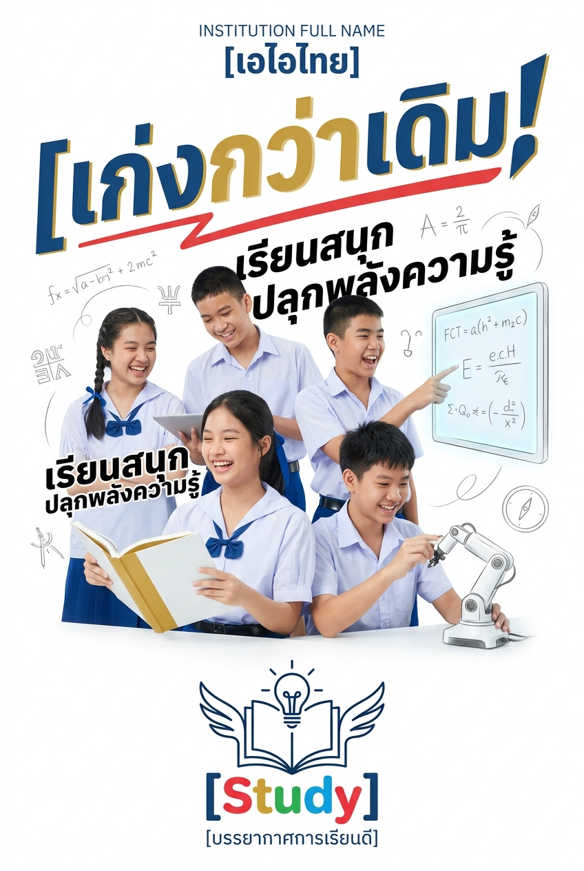 เก่งกว่าเดิม! บรรยากาศการเรียนดี