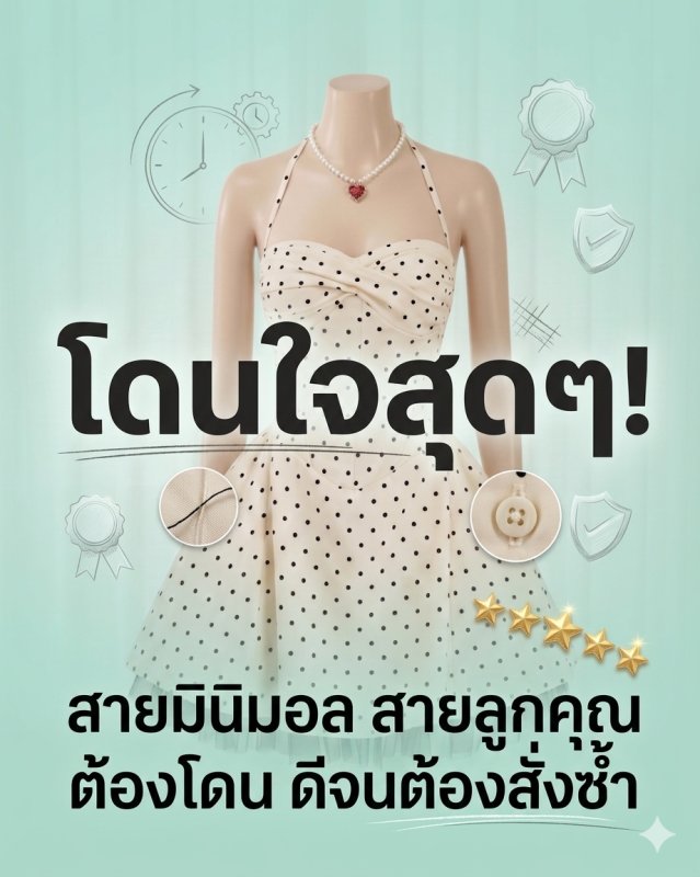 เดรสเวียดนามงานป้าย